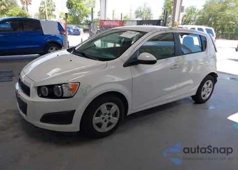 2016 Chevrolet Sonic Ls Auto из США, поврежденный, VIN 1G1JA6SHXG4178629